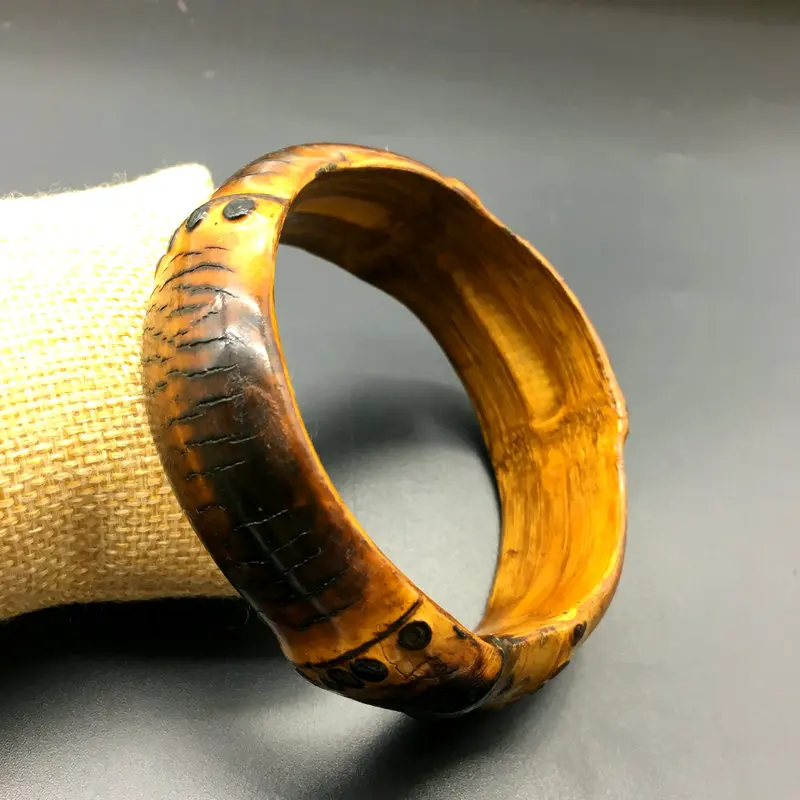 Модный браслет из бамбука ручной работы из натурального бамбука для женщин EH-011