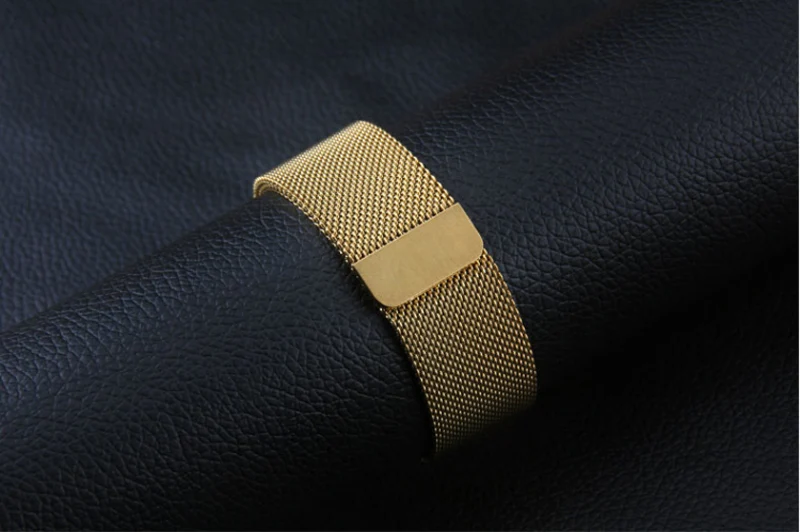 Миланская петля, браслет, ремешок для Apple Watch, серия 4, 3, 2, 1, 44 мм, 42 мм, 40 мм, 38 мм, браслет из нержавеющей стали