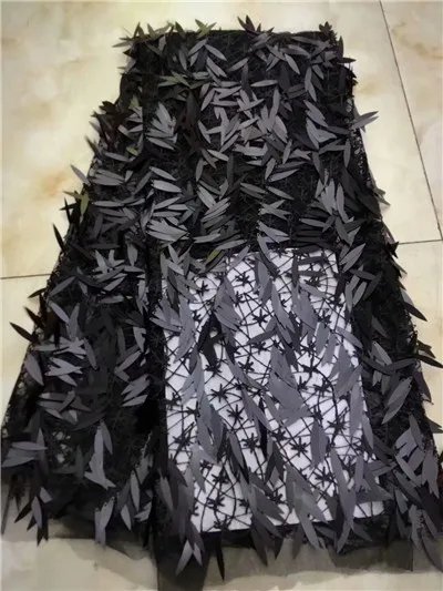Африканский тюль кружева вышивка нигерийские Блестки Ткань для праздничного платья, нигерийские Свадебные Кружева - Цвет: 7