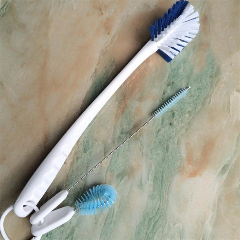 2018 New Practical Multifunctional Cleaning Brush Straw Lid Handle Extension Brush Cleaners Tool hot sale C0328#30              03