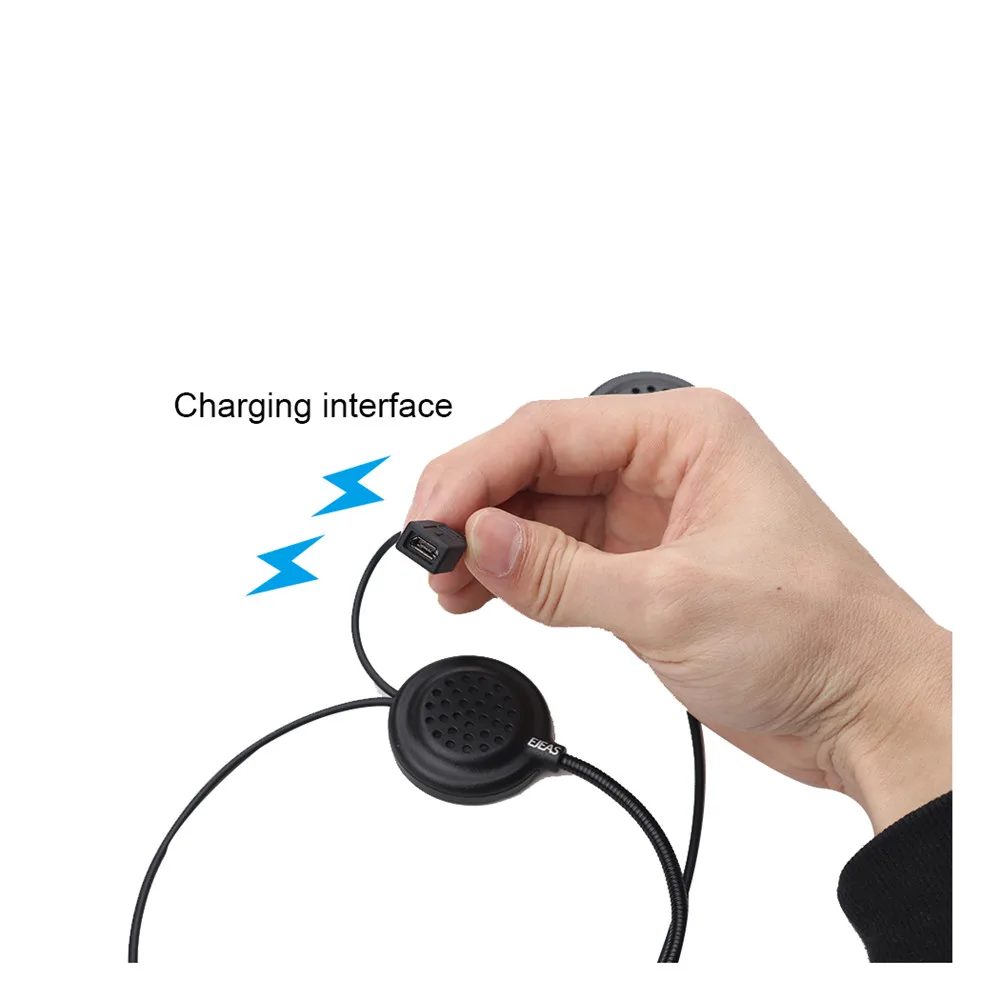 E200 мотоциклетный шлем гарнитура Bluetooth домофон для верховой езды беспроводной полнодуплексный Walkie Talkie Intercomunicador Moto Interphone