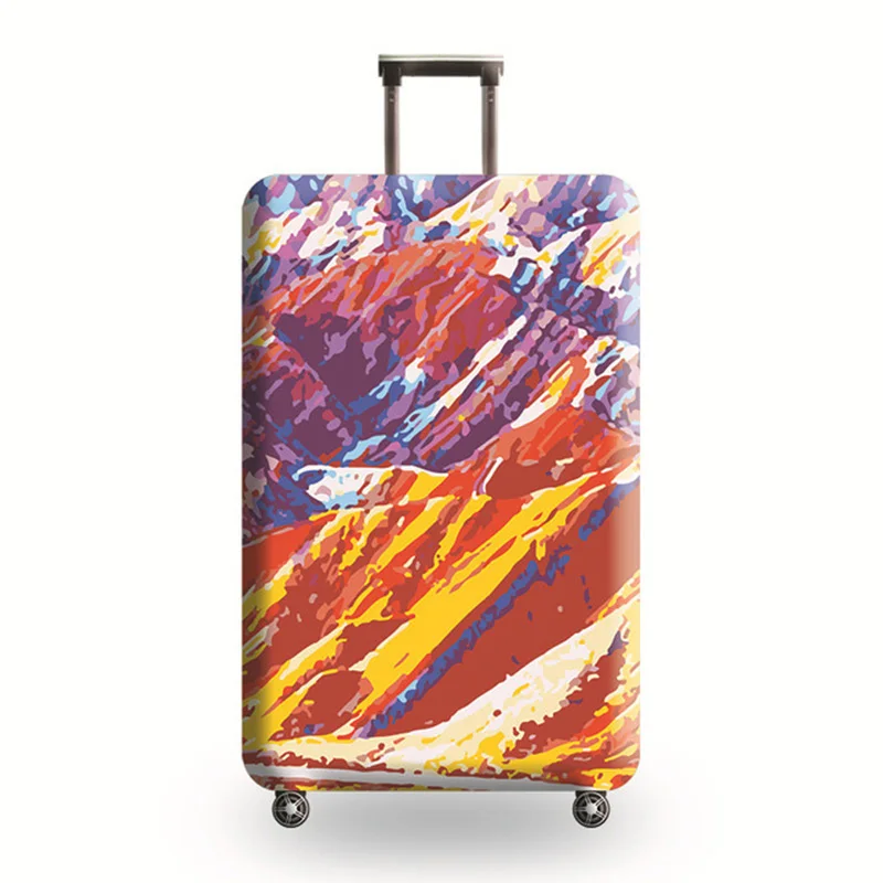 Эластичный чехол для багажа, Защитные чехлы для багажа, подходит для 18-32 дюймов, чехол Чехол для багажа, аксессуары для путешествий - Цвет: 05   Luggage Cover