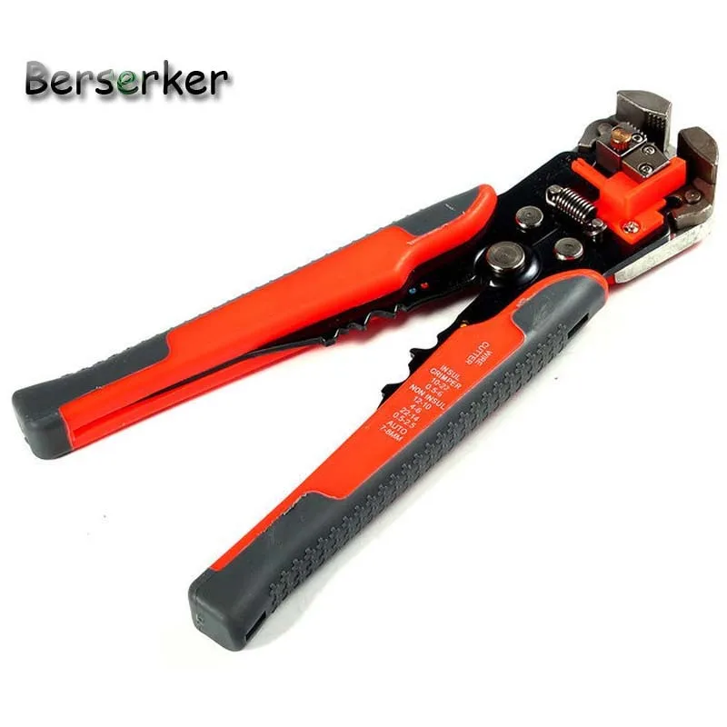 

Berserker Carbon Steel Electrical Wire Cable Cutters LX-014 Multifunctional Automatic Stripping Pliers Hand Tools Free Shipping