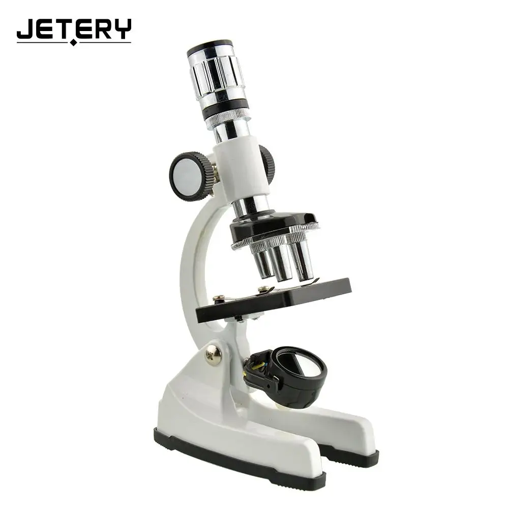 

New 300X-600X-1200X Biological Beginner Zoom Microscope Kit Set For Student Gift