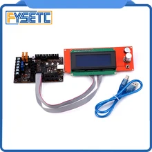 2004 ЖК-дисплей Дисплей + einsyrambo 1.1a материнская плата для Prusa i3 MK3 с 4 Trinamic TMC2130 Управление 4 МОП-Switched выходы