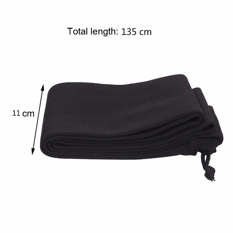 Silicone Treated Gun Sock Polyester Rifle Shotgun Fishing Rod Sock Protection Cover Bag Case Tactical Hunting Shotgun Cover Case15