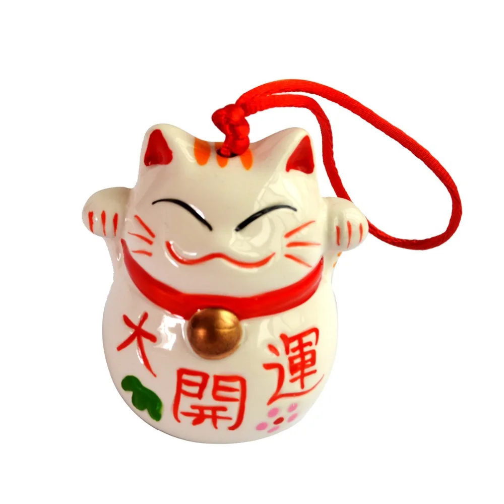 

2015 Newest Chinese Lucky Cat Blessing Adornment Good Luck Pendant J2032