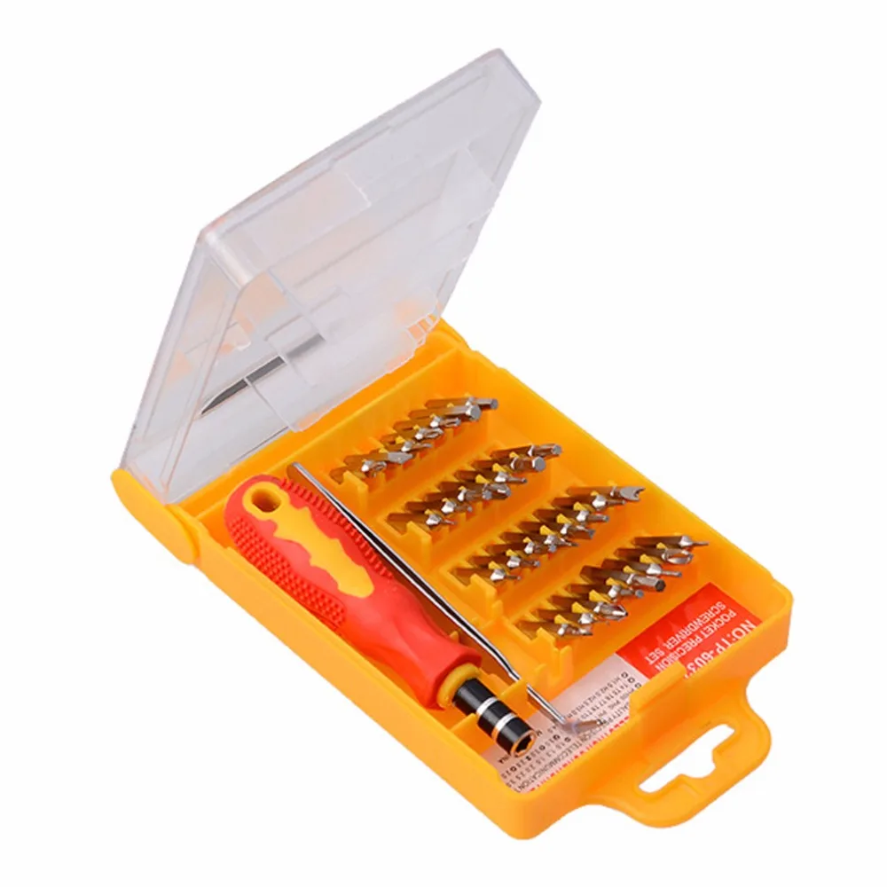 

32 in 1 Precision Hardware Screwdriver Kit Screw Driver Tool Sets Portable Stock Offer for Tablets and Mobile Phones Laptops