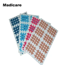 20 шт. крест клейкие ленты терапии здравоохранения крест кинезио лента спецодежда медицинская Марка Качество наколенники Поддержка выздоровления 8 патчи