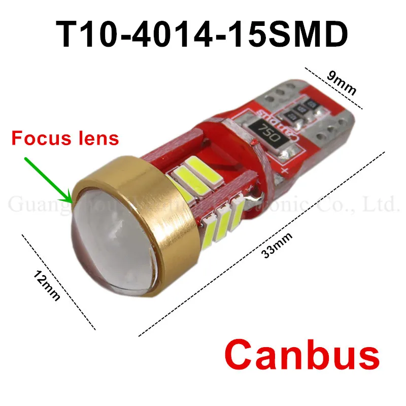 WLJH 2x Canbus T10 W5W Led авто лампа 12 В автомобильный габаритный фонарь лампы объектив проектора для mazda 3 Axela 6 atenza CX-5 cx5 cx 5 2 m3