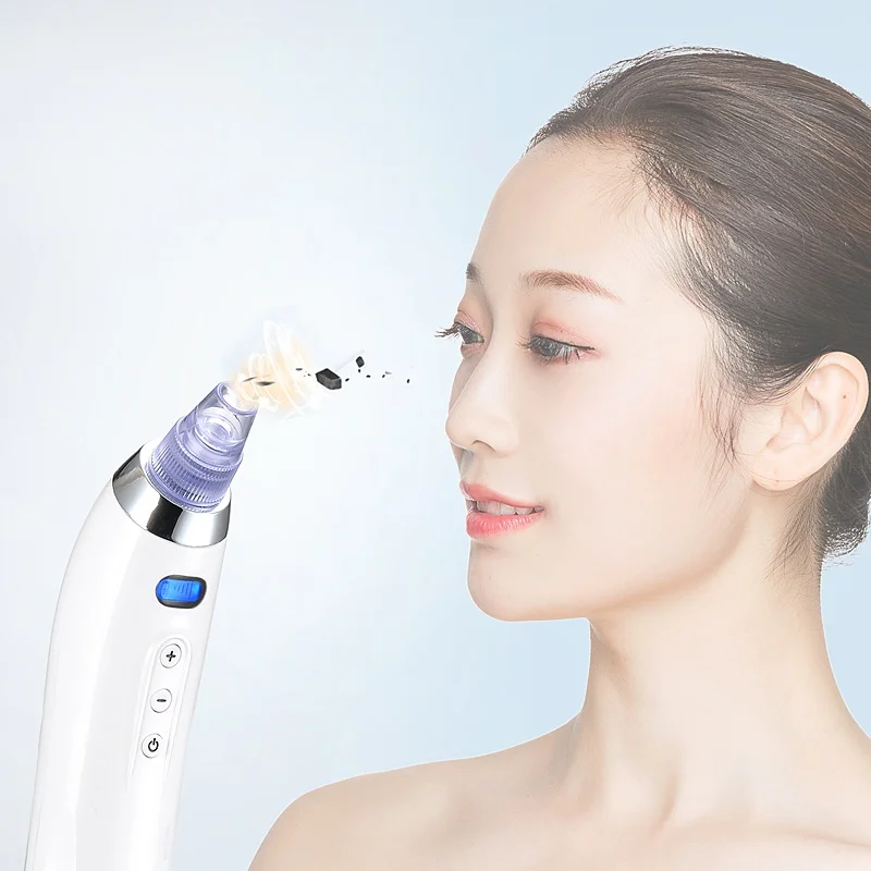 Электрический угрей и устройство для удаления черных точек всасывание-Электрический Отшелушивающий глубокая, очищающая, черные точки Remover с 4 всасывающими головками