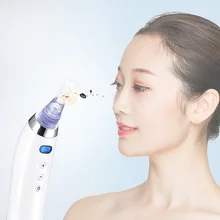 Электрический угрей и устройство для удаления черных точек всасывание-Электрический Отшелушивающий глубокая, очищающая, черные точки Remover с 4 всасывающими головками