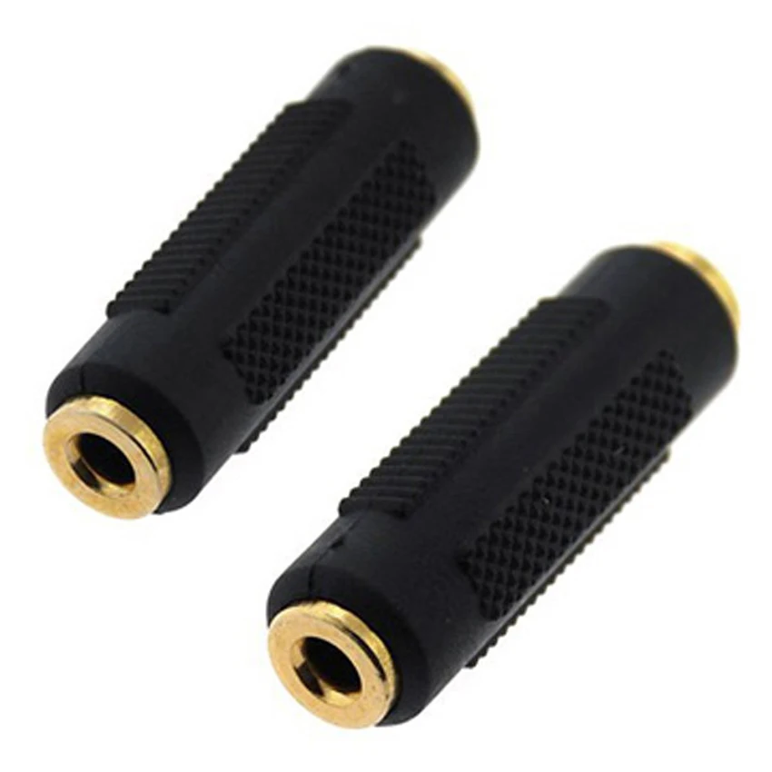 

Stereo 3.5mm 1/8" Aux Female to Female F/F Jack Audio Coupler Adapter Converter