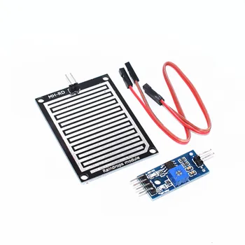 

50pcs/lot Snow/Raindrops Detection Sensor Module Rain Weather Module Humidity