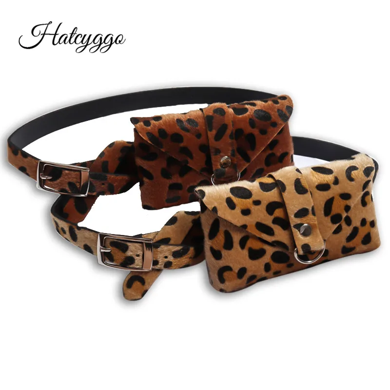 

New Women Waist Bag Leopard Belt Bags Fanny Pack Fashion Female Waist Pack Autumn Lady Belt Pouch Bum Bag Fit IphoneXS Wholesale