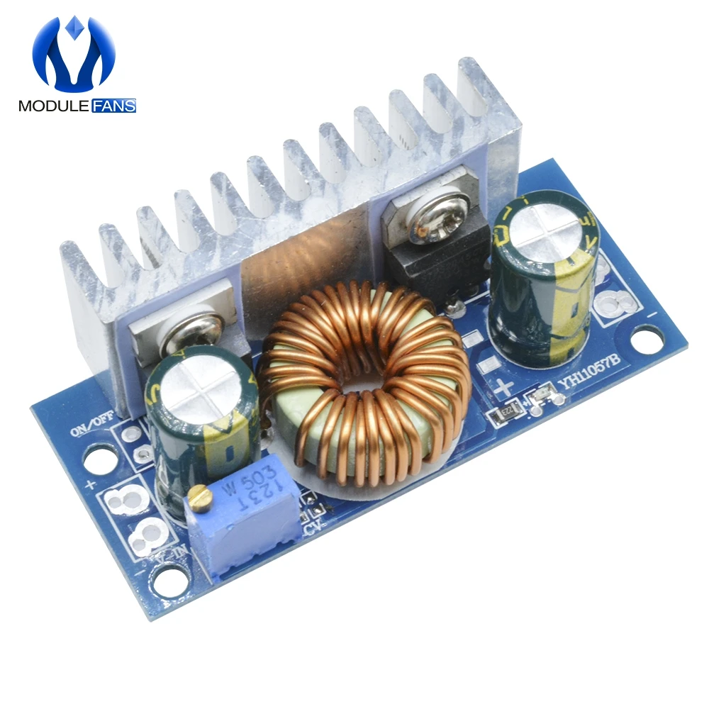 

New DC-DC Boost Converter 4.5V-32V to 5-42V 6A Step-Up Adjustable Power Supply Module Board