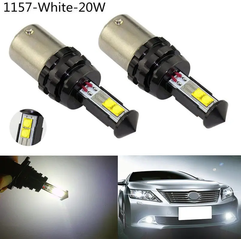 

2X 1157 20 Вт BA15D P21/5 Вт XTE чип CREE супер яркий Хвост резервный сигнал поворота светильник