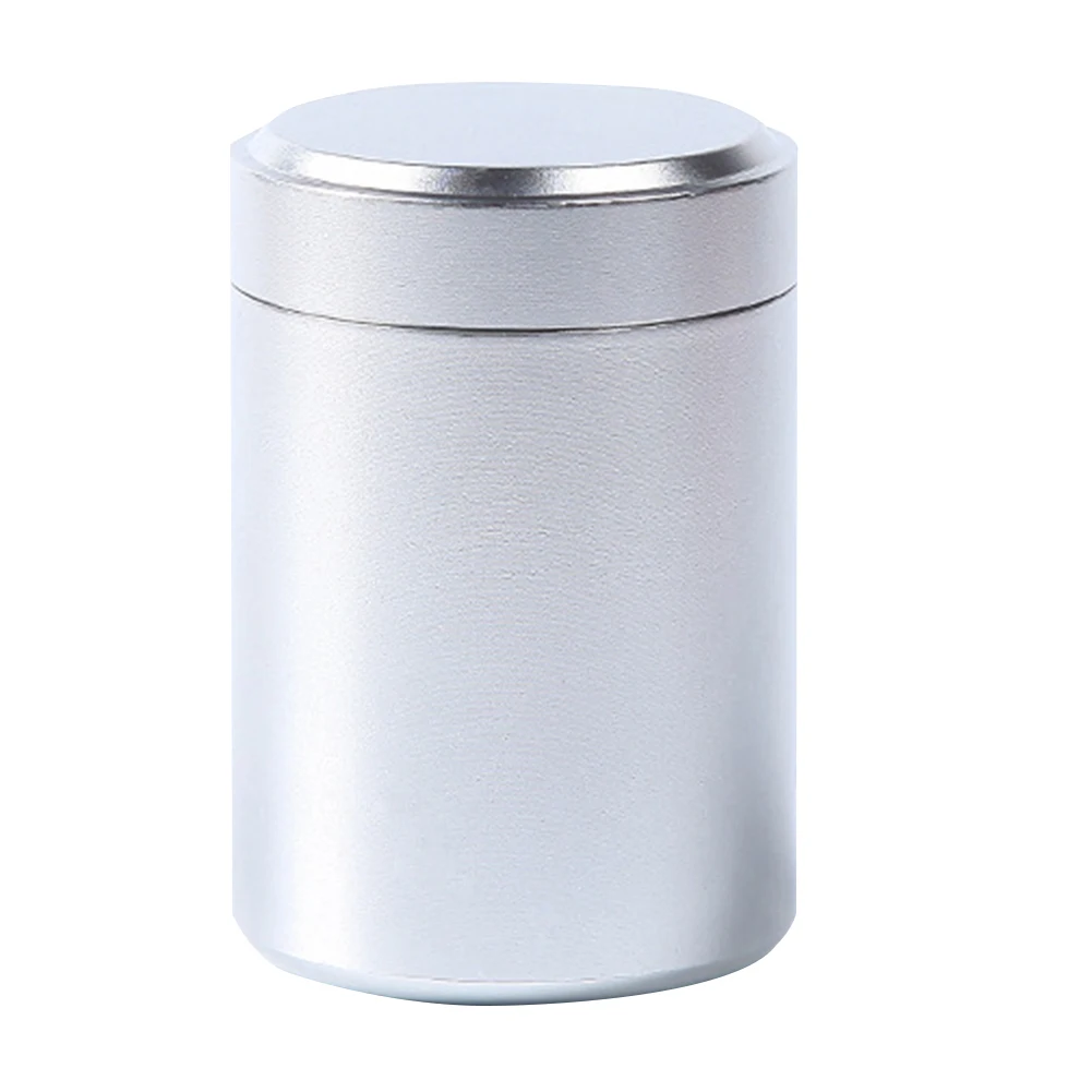 80 мл мини чайная коробка алюминиевые ящики для хранения герметичные кофейные банки для порошка портативные дорожные чайные листья контейнер для кувшина органайзера