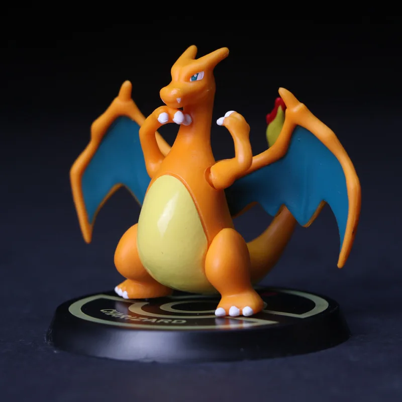 6 шт./компл. Pikachu Mewtwo Charizard Venusaur Blastoise аниме модель фигурки ПВХ игрушки|Игровые и