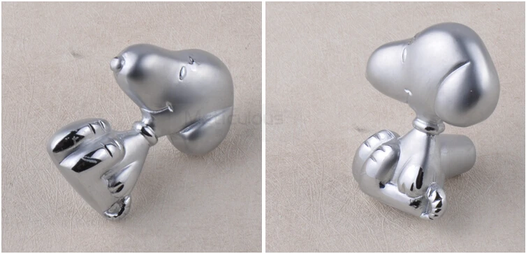 

Fashion Silver Handles Furniture Kids Cartoon Drawer Knobs and Handles for Kitchen Cabinet Dresser Pulls