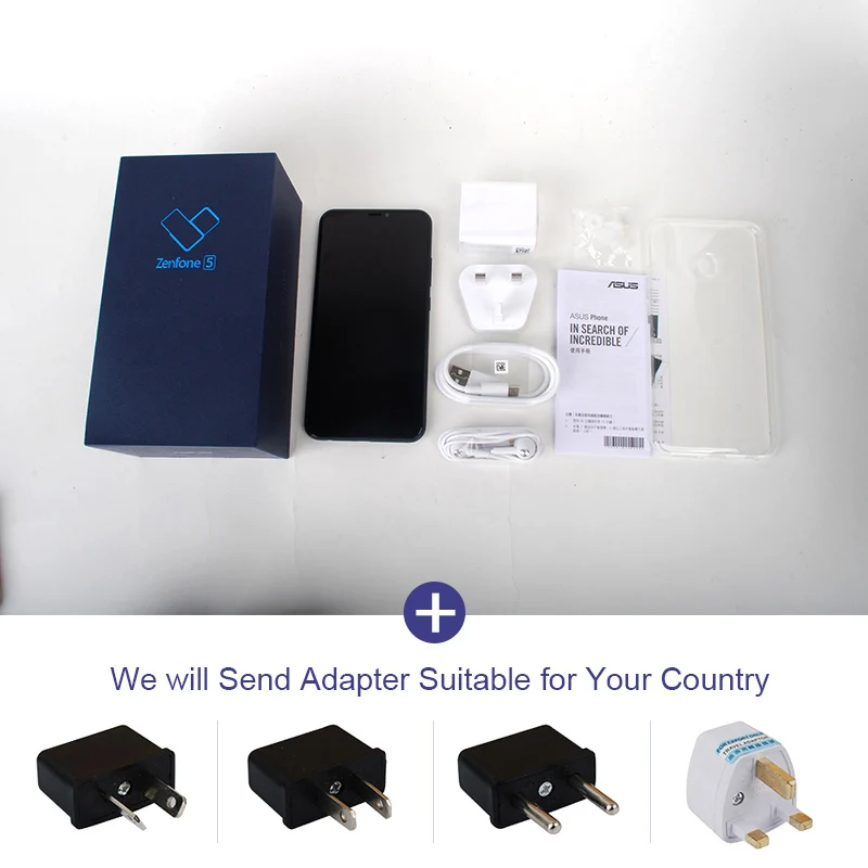 4g смартфон ASUS ZenFone 5 ZE620KL 4 + 64 ГБ Snapdragon 636 6 2 дюйма 19:9 NFC|Смартфоны| |
