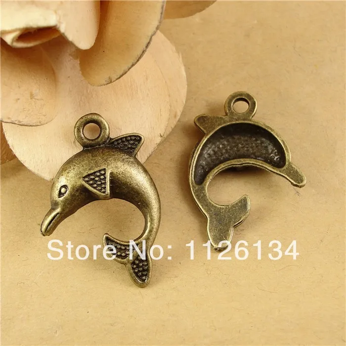 A1566 Trendy Simply Designer DIY Jewelry Alloy vintage Dolphin Accessory Factory Price | Украшения и аксессуары