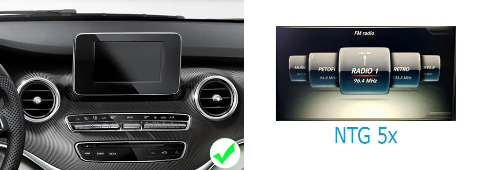 Flash Deal For Mercedes Benz Viano 2015~2019 NTG 9.33" Android Touch Screen Multimedia Player Stereo Display navigation GPS Bluetooth WiFi 1
