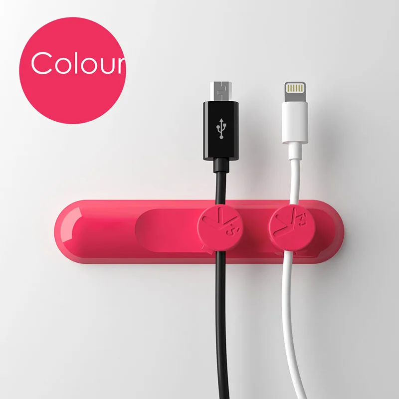 

Magnetic Cable Clip Data Cable Organizer Usb Charger Cable Holder Car Styling For Ford mondeo kuga fiesta Focus 2 3 ecosport mk4
