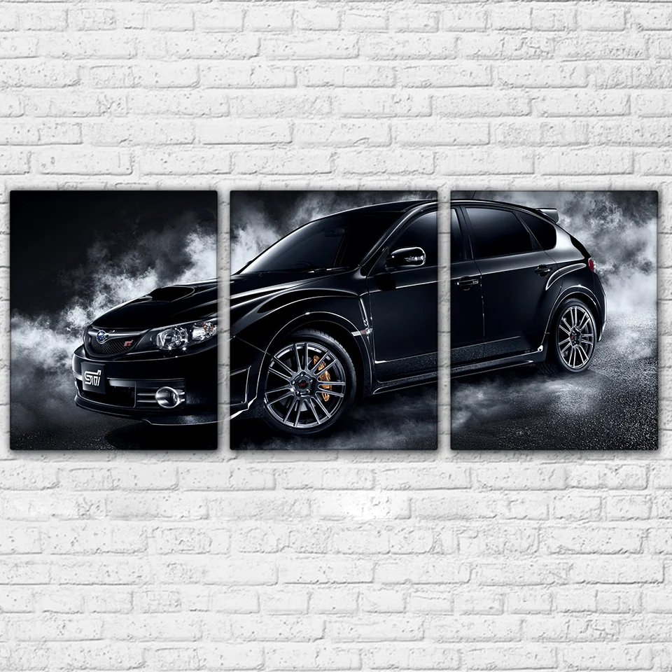 Aliexpress.com : Buy Canvas Painting Wall Art HD Prints Black Sports