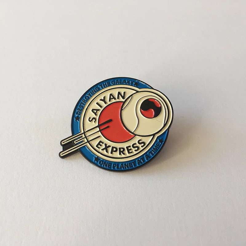 Saiyan Express Pin Futurama Vegeta аниме мультфильмы брошь