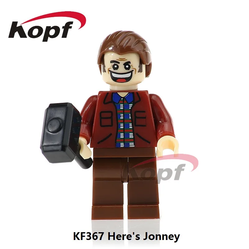 Одиночная фигурки из фильма "ужас" Foxmask вот Йонни Салли зомби Candyman строительные блоки игрушки для детей KF8018