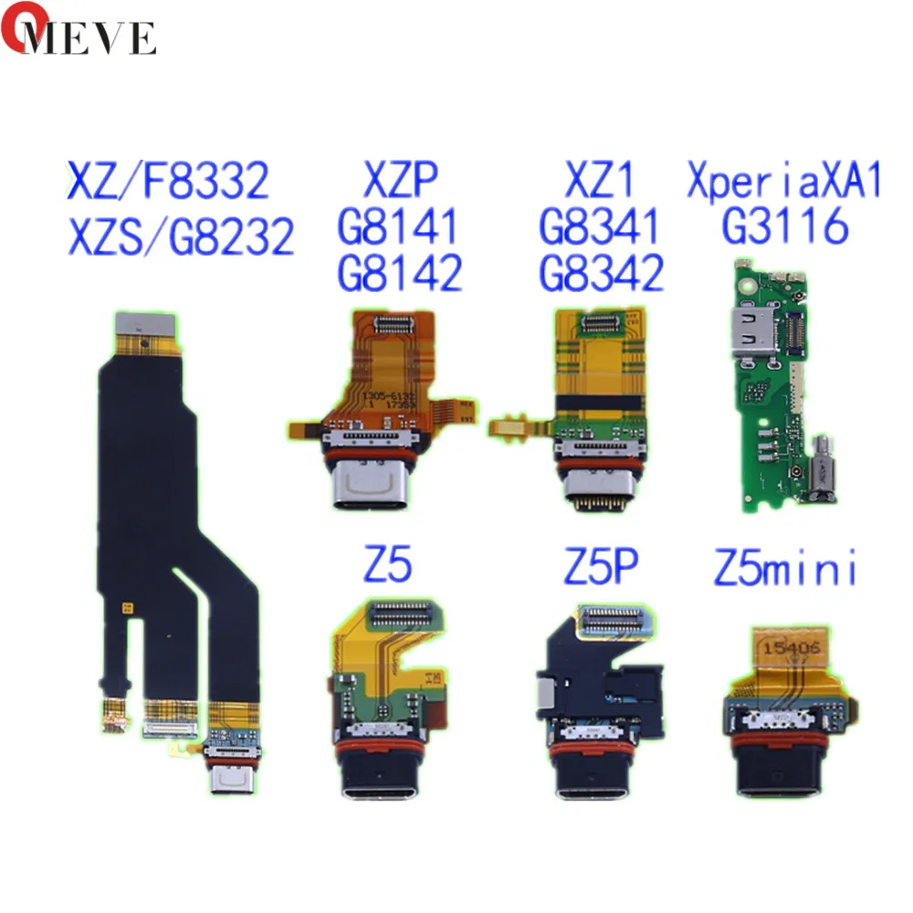 

Dock Socket Connector Module USB Charging Port Board Charger Flex Cable For Sony Xperia Z5 XZ/ XZS/XZ Premium XZ1 Compact mini