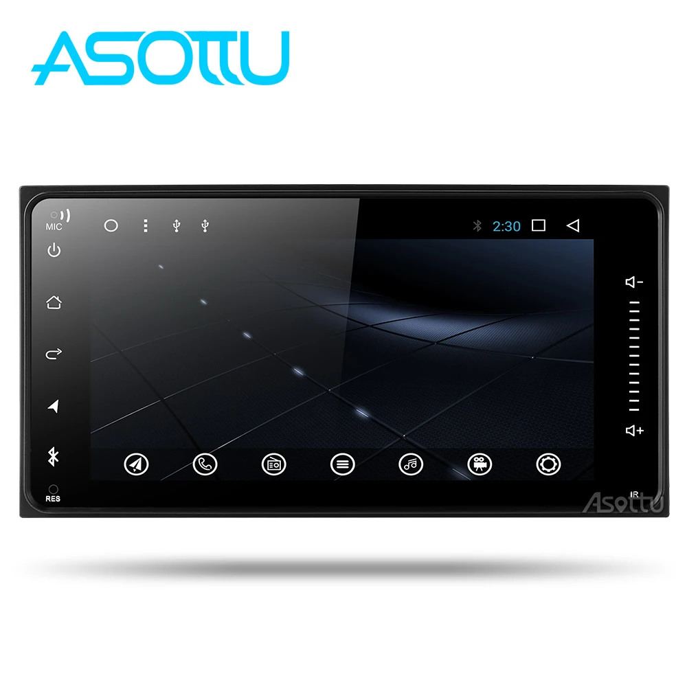 Cheap Asottu CHG7060 8 core android 9.0 car dvd gps navigation for Toyota Avalon AVanza Celica camry corolla car radio video player 3