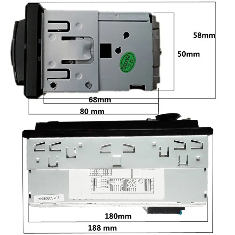 Авторадио 1 Din JSD 520 стерео Bluetooth аудио Mp3 рекордер Usb Sd Aux вход Oto Teypleri Авто плеер