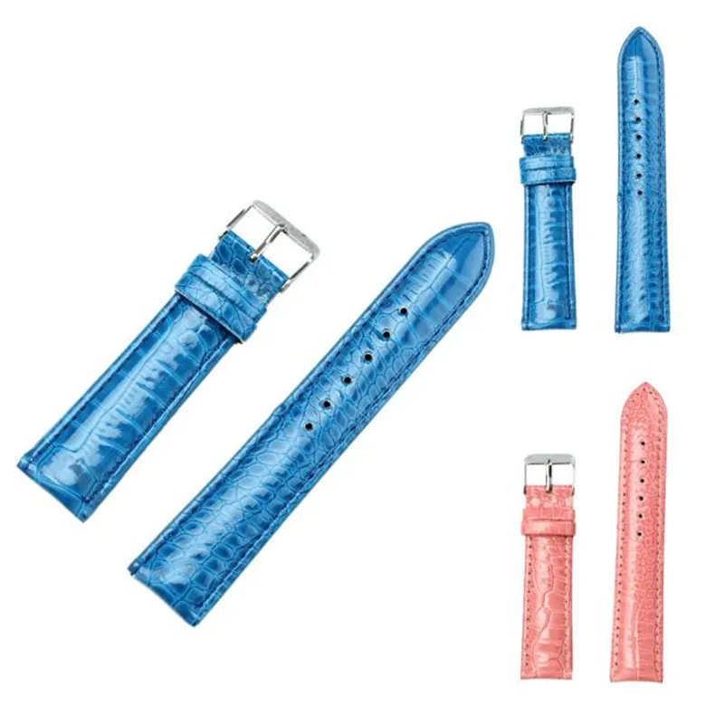 New watch bracelet 20mm Fashion Man Women Leather Strap Watchband watch band watch accessories wristband M03 (16)