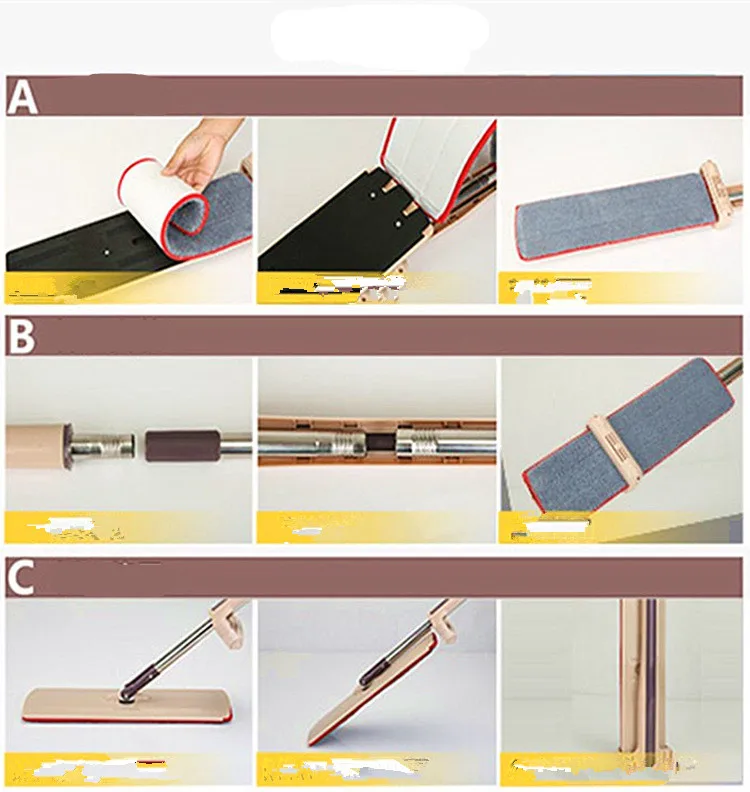 Двусторонняя не ручная мойка плоская Швабра деревянный пол Швабра пылеотталкивающая Швабра инструменты для уборки дома