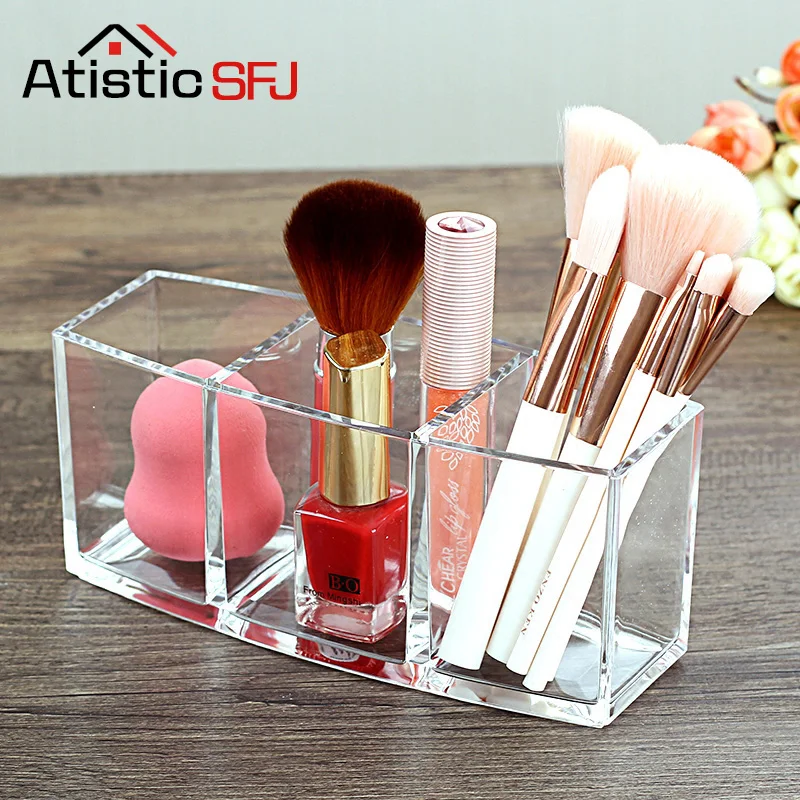 Atistic SFJ New Fashion Acrylic Makeup Organizer For Cosmetics Holder