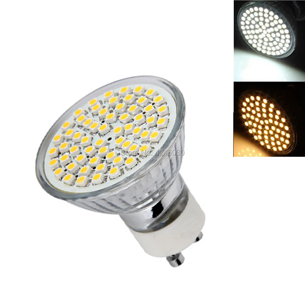 1 шт. GU10 теплый белый 60 3528-SMD светодиодный 2 5 Вт пейзаж лампа-прожектор лампы свет |