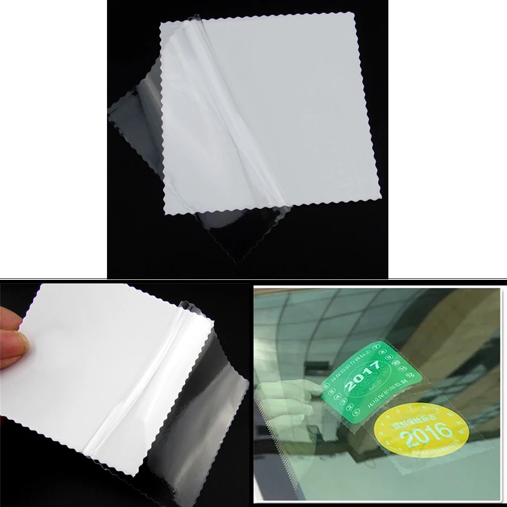 

1 PC Car-styling Universal Car Front Rise Sticker Electrostatic Stickers Eco-friendly Inspection Static Decal Accessories