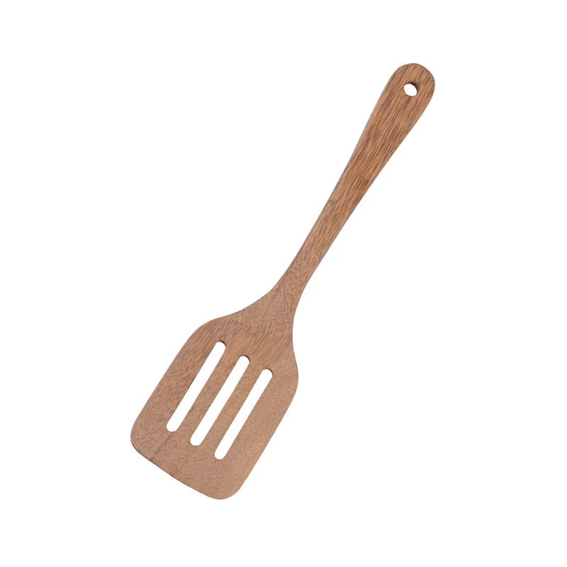 Natural Long-handled Wooden Spatulas Spade Stir-fry For Kitchen Accessories No-Stick Turner Fried Shovel Cooking Utensils | Дом и сад