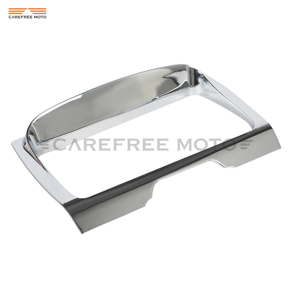 

Chrome Motorcycle Tri-Line Stereo Trim Cover Case for Harley Electra Street Glide Tri Glides 2014-2016