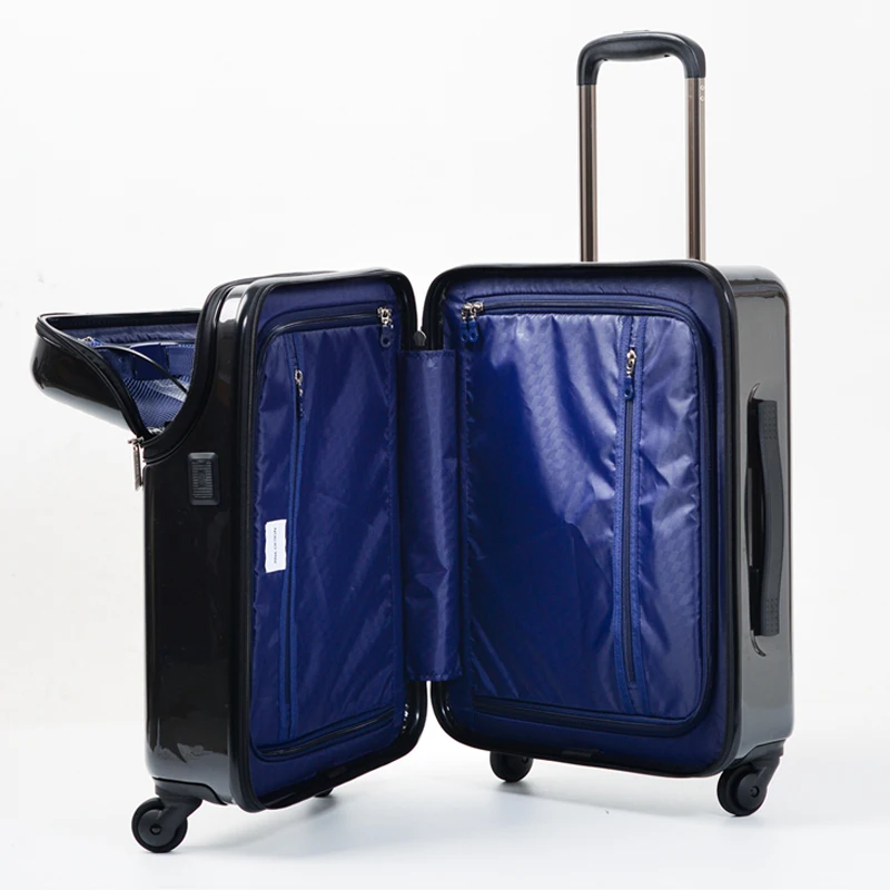Fashion Trolley Suitcase ,New Cabin Rolling Luggage with Laptop bag,Women Brand Travel bag , Men Upscale Business luggage bag