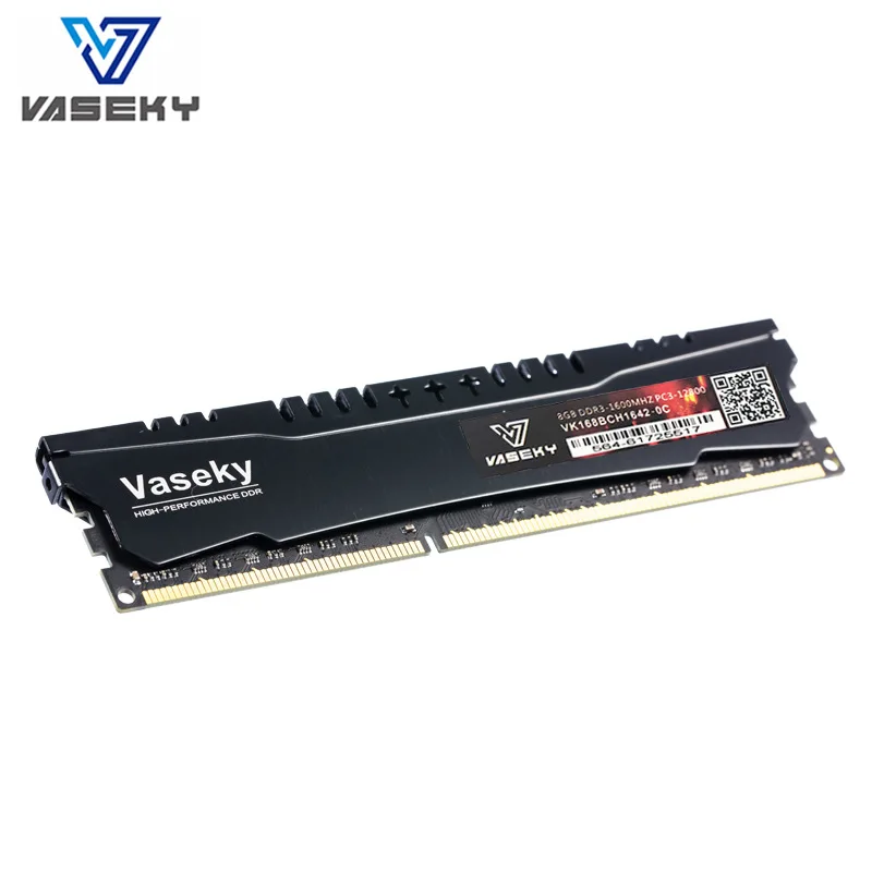 Vaseky 8 Гб памяти для рабочего стола DDR3 1600 МГц Компьютерная память модуль 8G 1600 PC ram 240pin BGA