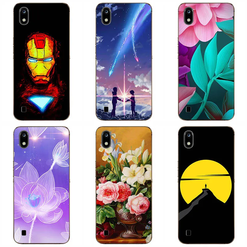

Soft silicone Cover Cases For ZTE Blade A7 2019 Silicone Painting Phone Case Soft TPU Patterned fitted Case shell