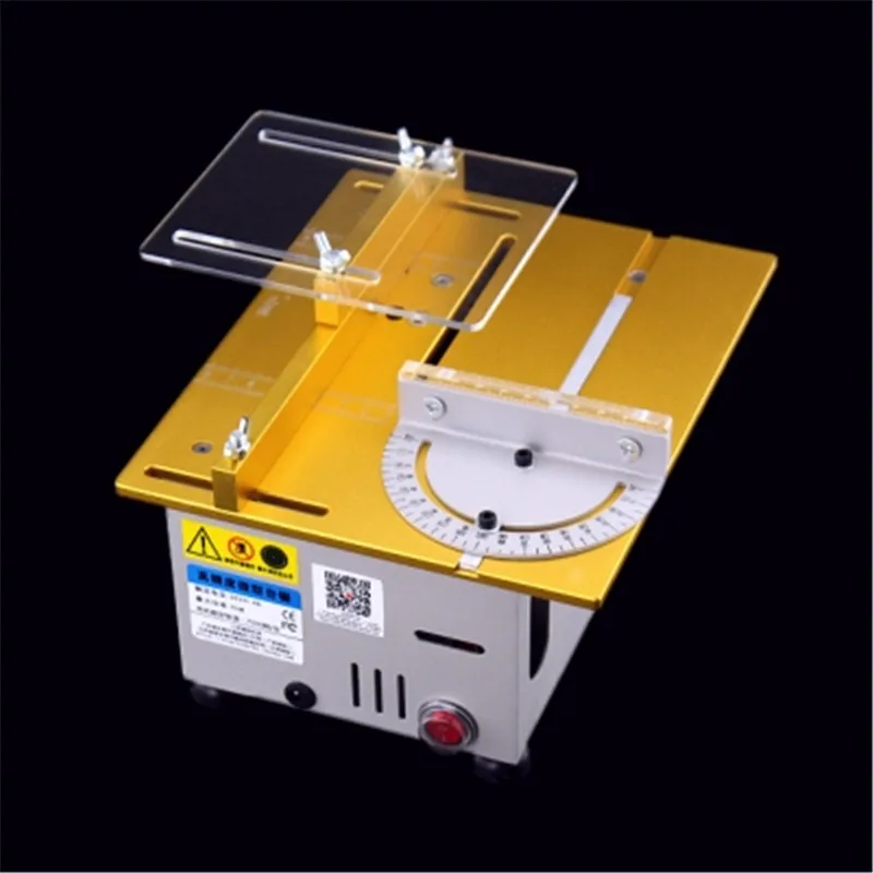 

Multifunctional Mini Table Hand Saw Woodworking Lathe Spindle Electric Drill Electric Grinder Polishing Door Model Slicing Saw