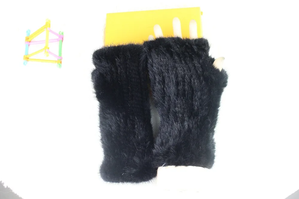 Linhaoshengyue зимний мех норки Перчатки для женщин Цветной норки перчатки 20 см 30 см 40 см