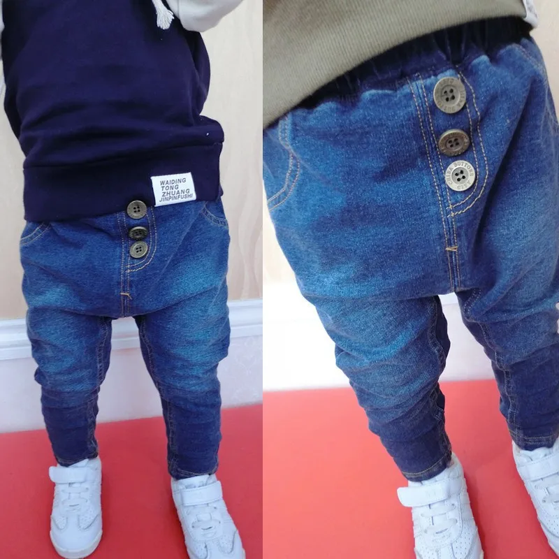 Весенняя детская одежда штанишки для малышей джинсы для девочек детские джинсы для маленьких мальчиков джинсы для малышей повседневные штаны для детей meia calca infantil