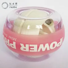 LED Mini Power Wrist Strengthen ball Luminous Forearm Gyroscope Ball Exerciser force Wrist ball Kids/Women Hand Muscle Relax H 48lbs strengthen power wrist ball metal forearm muscle training pressure relieve gyro ball gyroscopic force exerciser ball a