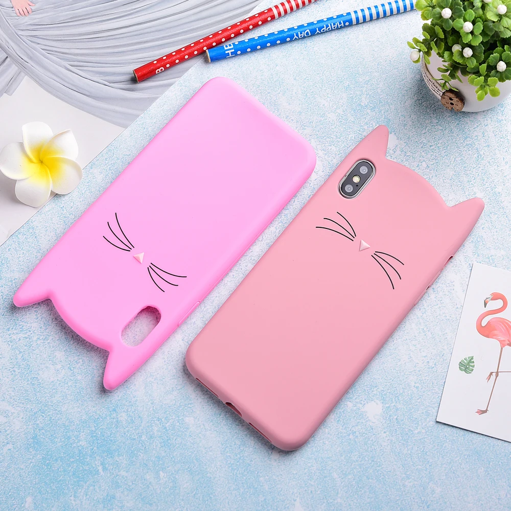 Матовый мягкий чехол для iPhone X/XS 5 8 &quotXR 6 1&quot XS Max &quotTPU силиконовый смарт-телефона