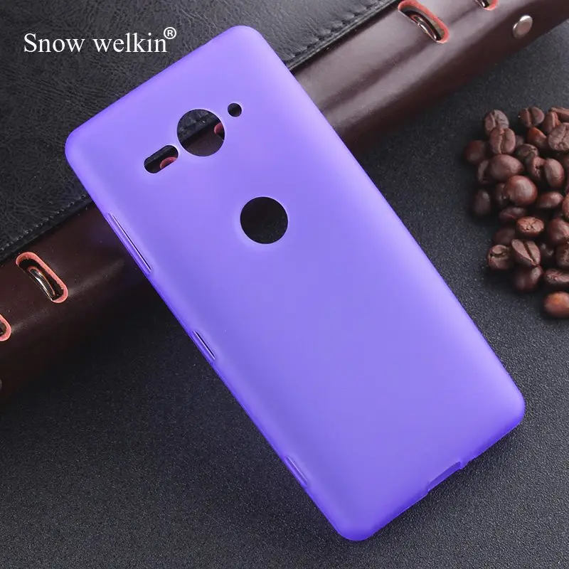 Мягкий Противоскользящий силиконовый чехол для Sony Xperia XZ2 Compact H8314 H8324 PF32|Бамперы| |
